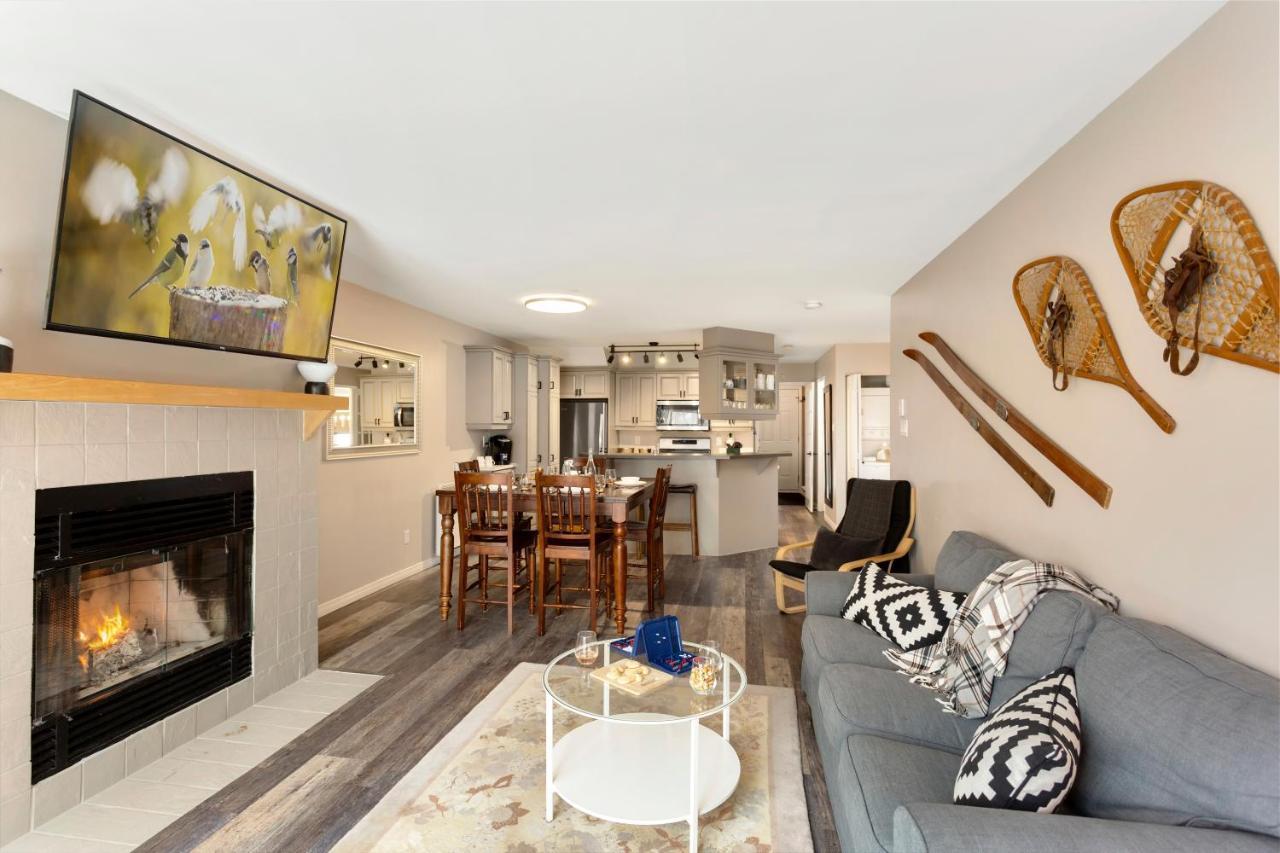 Tremblant Rocher Soleil Ski In Ski Out 2 Bedroom Mont-Tremblant Eksteriør bilde