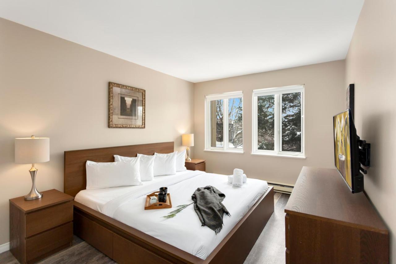 Tremblant Rocher Soleil Ski In Ski Out 2 Bedroom Mont-Tremblant Eksteriør bilde